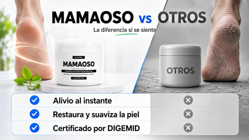 MAMAOSO: Especialista en aliviar tus pies y devolverte la tranquilidad.